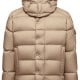 MC Maya 70 Hooded Short Down Jacket 'Light Brown' MC Maya 70 Hooded Short Down Jacket 'Light Brown'