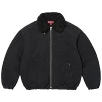 Sup Faux Shearling Lined Bomber Jacket Sup Faux Shearling Lined Bomber Jacket
