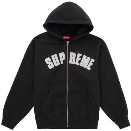 Sup x Larry Clark Zip Up Hooded Sweatshirt