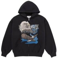 Sup x MM6 Maison Margiela Eagle Zip Up Hooded Sweatshirt Sup x MM6 Maison Margiela Eagle Zip Up Hooded Sweatshirt
