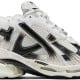 Balenciag* Runner Sneaker 'Gradient - White Black' Balenciag* Runner Sneaker 'Gradient - White Black'
