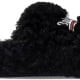 Balenciag* Furry Slides 'Black' Balenciag* Furry Slides 'Black'