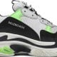 Balenciag* Triple S Sneaker 'White Green Fluo'
