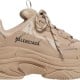 Balenciag* Triple S Sneaker 'Allover Logo - Dark Beige'