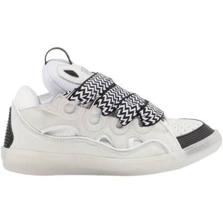 Lanvin Curb Sneakers 'White Transparent'