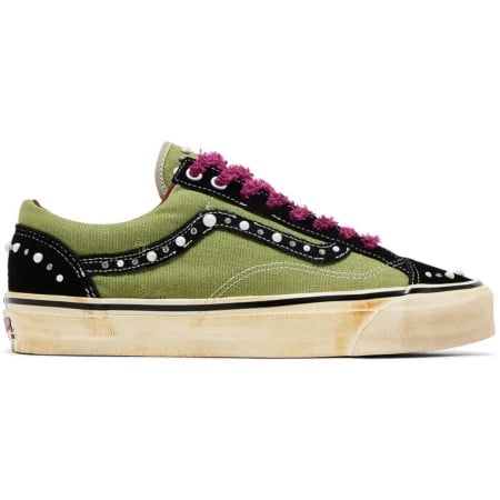 SATOSHI NAKAMOTO x Vans Old Skool Reissue 36 'Pearlized Army' SATOSHI NAKAMOTO x Vans Old Skool Reissue 36 'Pearlized Army'