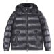 MC Maya Hooded Short Down Jacket 'Dark Grey'