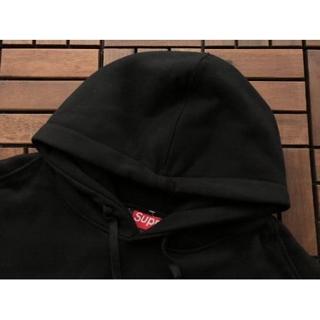 Sup Big Logo Jacquard Hooded Sweatshirt Sup Big Logo Jacquard Hooded Sweatshirt
