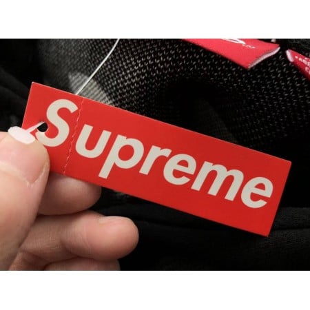 Sup Big Logo Jacquard Hooded Sweatshirt Sup Big Logo Jacquard Hooded Sweatshirt