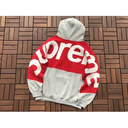 Sup Big Logo Jacquard Hooded Sweatshirt Sup Big Logo Jacquard Hooded Sweatshirt