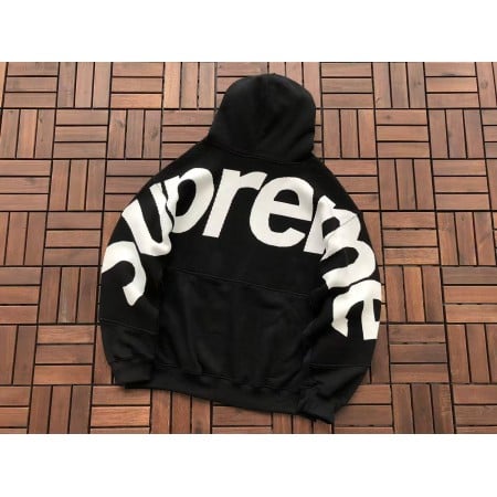 Sup Big Logo Jacquard Hooded Sweatshirt Sup Big Logo Jacquard Hooded Sweatshirt