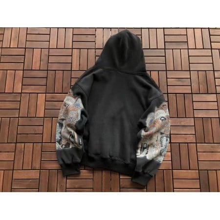 Sup Michael Jackson Dangerous Zip Up Hooded Sweatshirt