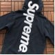 Sup Satin Appliqué Hooded Sweatshirt