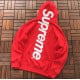 Sup Satin Appliqué Hooded Sweatshirt