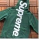 Sup Satin Appliqué Hooded Sweatshirt