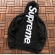 Sup Satin Appliqué Hooded Sweatshirt