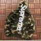 Sup Satin Appliqué Hooded Sweatshirt