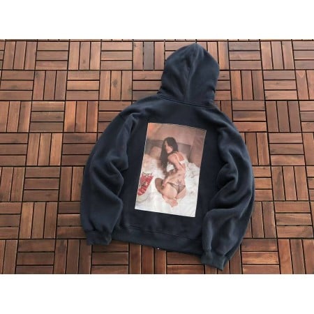 Sup x Larry Clark Zip Up Hooded Sweatshirt