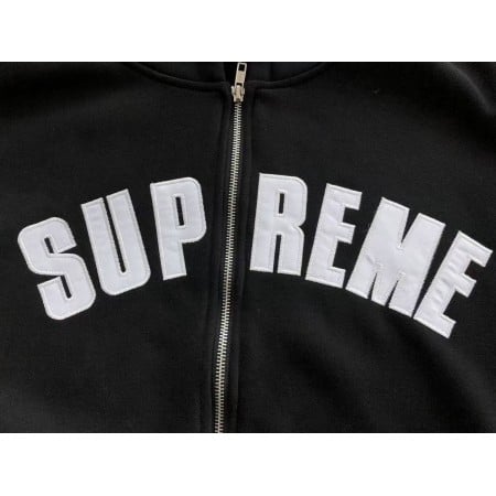 Sup x Larry Clark Zip Up Hooded Sweatshirt