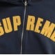 Sup x Larry Clark Zip Up Hooded Sweatshirt