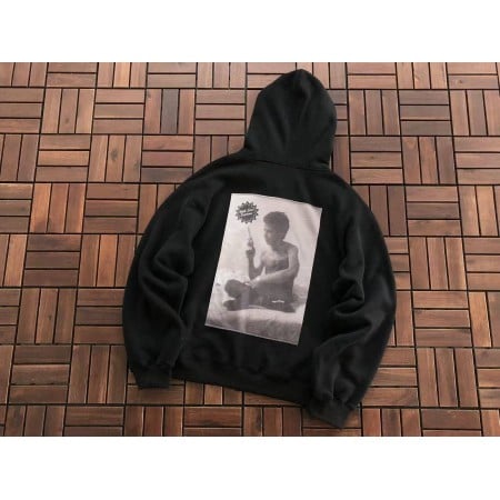 Sup x Larry Clark Zip Up Hooded Sweatshirt