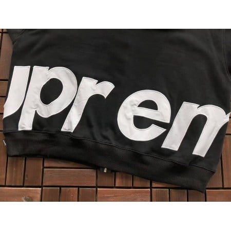 Sup Big Logo Zip Up Hooded Sweatshirt Sup Big Logo Zip Up Hooded Sweatshirt