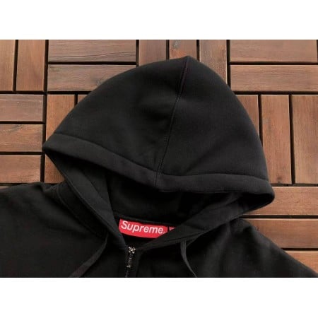 Sup Big Logo Zip Up Hooded Sweatshirt Sup Big Logo Zip Up Hooded Sweatshirt