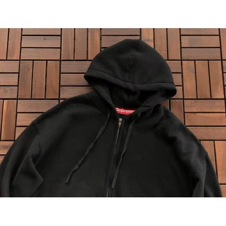 Sup Big Logo Zip Up Hooded Sweatshirt Sup Big Logo Zip Up Hooded Sweatshirt