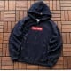 Sup x MM6 Maison Margiela Box Logo Zip Up Hooded Sweatshirt Sup x MM6 Maison Margiela Box Logo Zip Up Hooded Sweatshirt