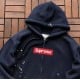 Sup x MM6 Maison Margiela Box Logo Zip Up Hooded Sweatshirt Sup x MM6 Maison Margiela Box Logo Zip Up Hooded Sweatshirt