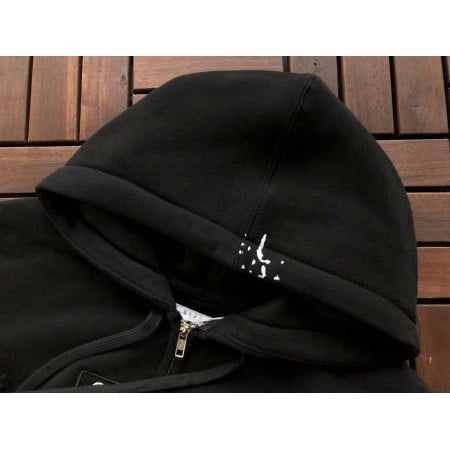 Sup x MM6 Maison Margiela Box Logo Zip Up Hooded Sweatshirt Sup x MM6 Maison Margiela Box Logo Zip Up Hooded Sweatshirt