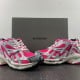 Balenciag* Wmns Runner Sneaker 'White Neon Pink'