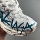 Balenciag* Runner Sneaker 'Graffiti - White Blue' Balenciag* Runner Sneaker 'Graffiti - White Blue'