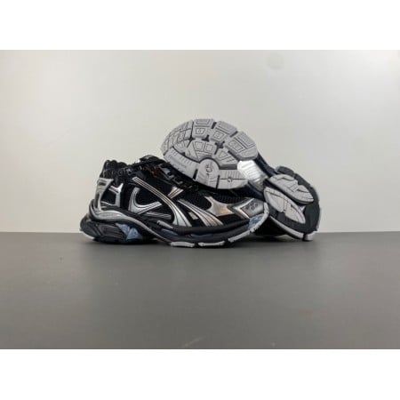 Balenciag* Runner Sneaker 'Black Silver' Balenciag* Runner Sneaker 'Black Silver'