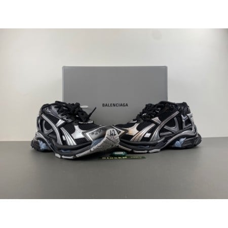 Balenciag* Runner Sneaker 'Black Silver' Balenciag* Runner Sneaker 'Black Silver'