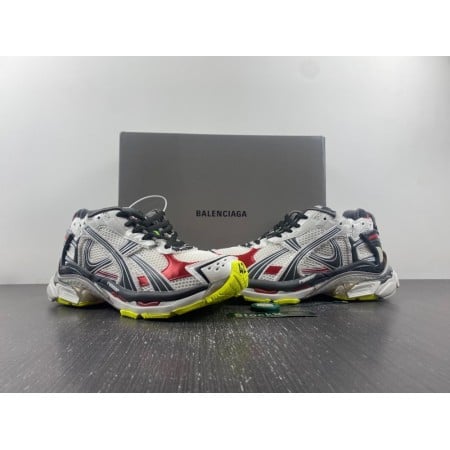 Balenciag* Runner Sneaker 'Black White Red Fluo Yellow' Balenciag* Runner Sneaker 'Black White Red Fluo Yellow'