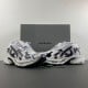 Balenciag* Runner Sneaker 'Gradient - White Black' Balenciag* Runner Sneaker 'Gradient - White Black'