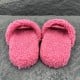 Balenciag*  Furry Slides 'Pink'