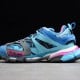 Balenciag* Track Trainer 'Light Blue Pink'