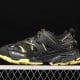 Balenciag* Track Sneaker 'Black Yellow'