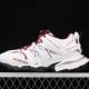 Balenciag* Track Sneaker 'White Burgundy'