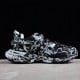 Balenciag* Track Sneaker 'Graffiti - Black White'