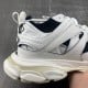 Balenciag* Track Sock Sneaker 'White Black'