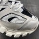 Balenciag* Track Sock Sneaker 'White Black'