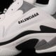 Balenciag* Wmns Triple S 'White Grey'