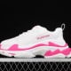 Balenciag* Wmns Triple S Sneaker 'White Fluo Pink'