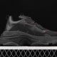 Balenciag* Wmns Triple S Sneaker 'All Over Logo - Black Pink'