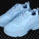 Balenciag* Wmns Triple S Sneaker 'Allover Logo - Light Blue'