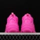 Balenciag* Wmns Triple S Sneaker 'All Over Logo - Fuchsia'