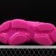 Balenciag* Wmns Triple S Sneaker 'All Over Logo - Fuchsia'